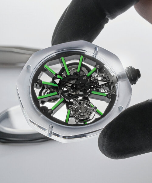 bulgari debuts 'octo roma' with chronograph & centered tourbillon at watches & wonders