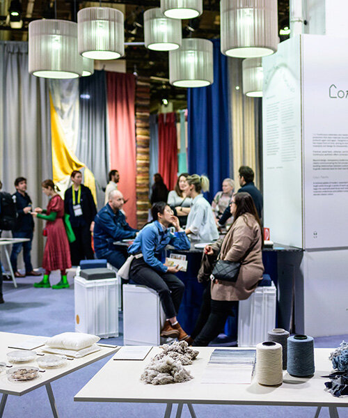 heimtextil trends 24/25 present textile innovations, including plant-based